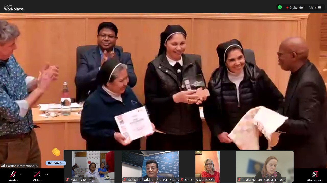 Notre travail à Caritas est reconnu par Caritas Internationalis